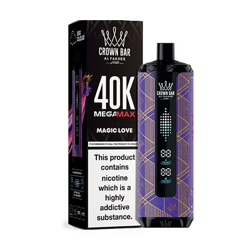 AL FAKHER MEGA MAX 40K CROWN BAR 6MG - MrVapora.pk