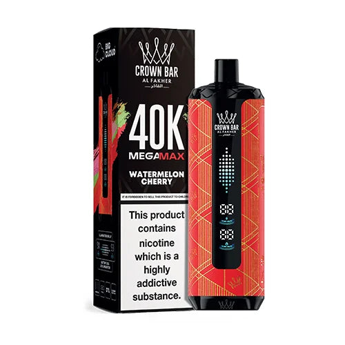 AL FAKHER MEGA MAX 40K CROWN BAR 6MG - MrVapora.pk