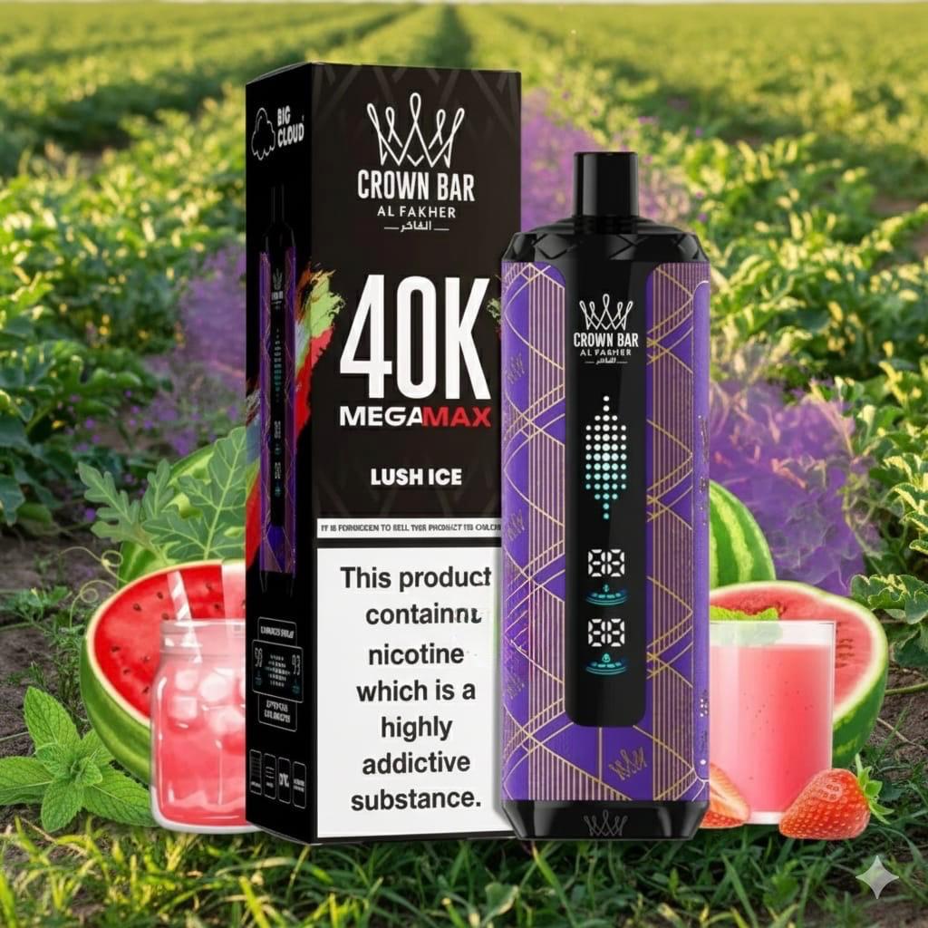 AL FAKHER MEGA MAX 40K CROWN BAR 6MG - MrVapora.pk