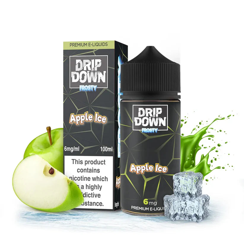 APPLE ICE 100ML - DRIP DOWN FROSTY - MrVapora.pk
