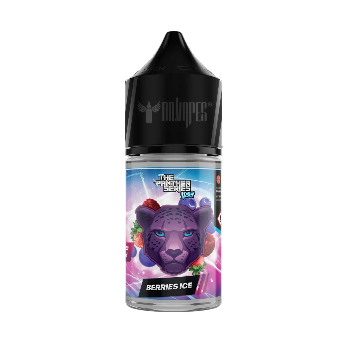 BERRIES ICE 30MG 30ML - DR VAPES PANTHER SUPER ICE - MrVapora.pk