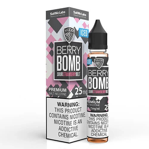 BERRY BOMB ICED 30ML - VGOD ICED SALT NIC - MrVapora.pk