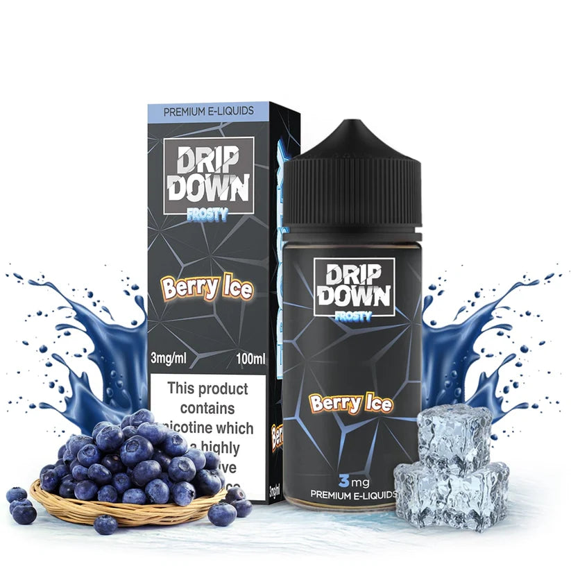 BERRY ICE 100ML - DRIP DOWN FROSTY - MrVapora.pk
