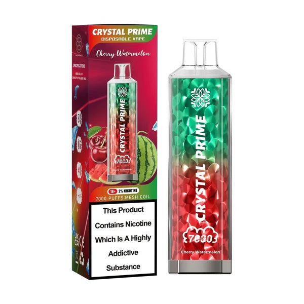 CRYSTAL PRIME 7000 PUFFS DISPOSABLE - MrVapora.pk