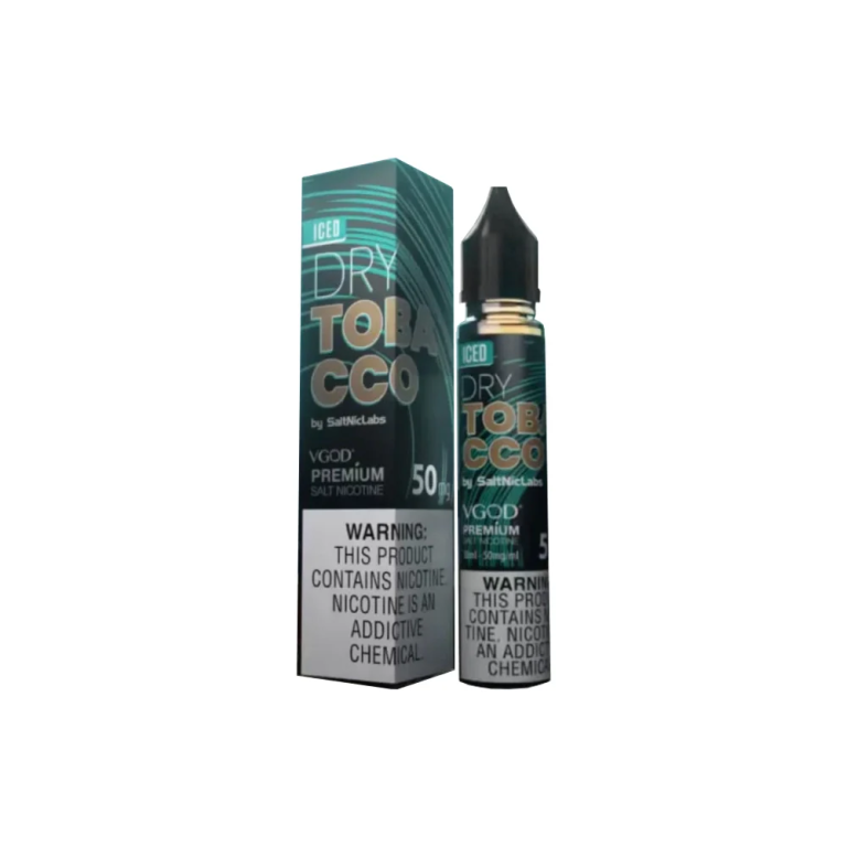 DRY TOBACCO ICED 30ML - VGOD ICED SALT NIC - MrVapora.pk