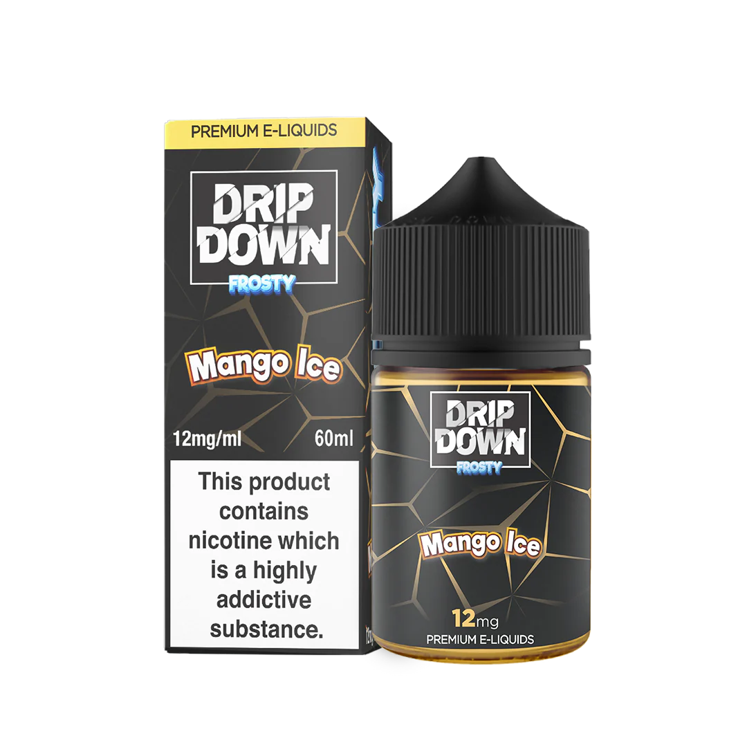 Drip Down Frosty 12MG Mango Ice 60 ml At Best Price In Pakistan - MrVapora.pk