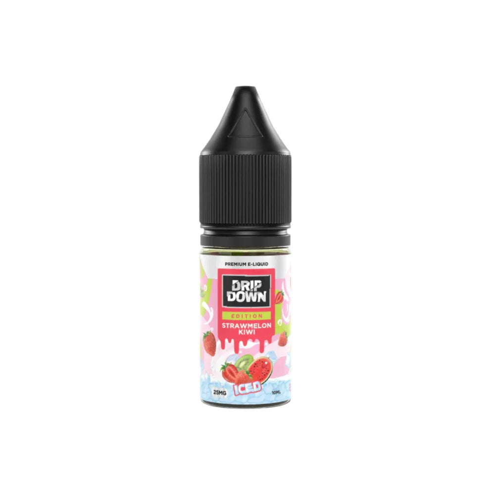 Drip Down Straw Melon Kiwi Ice 10ml-25mg - MrVapora.pk