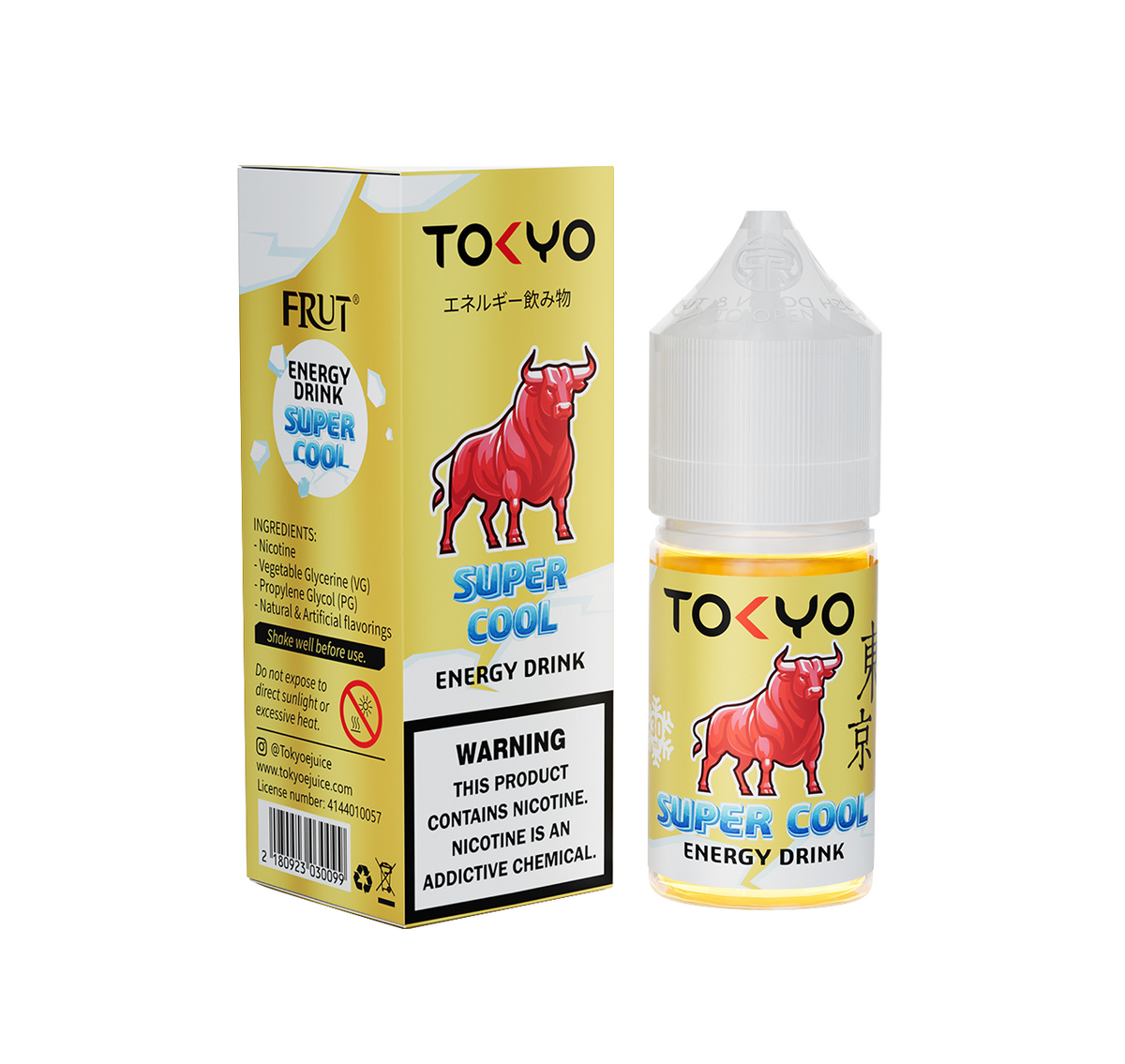 ENERGY DRINK ICE 30ML-TOKYO SUPER COOL - MrVapora.pk