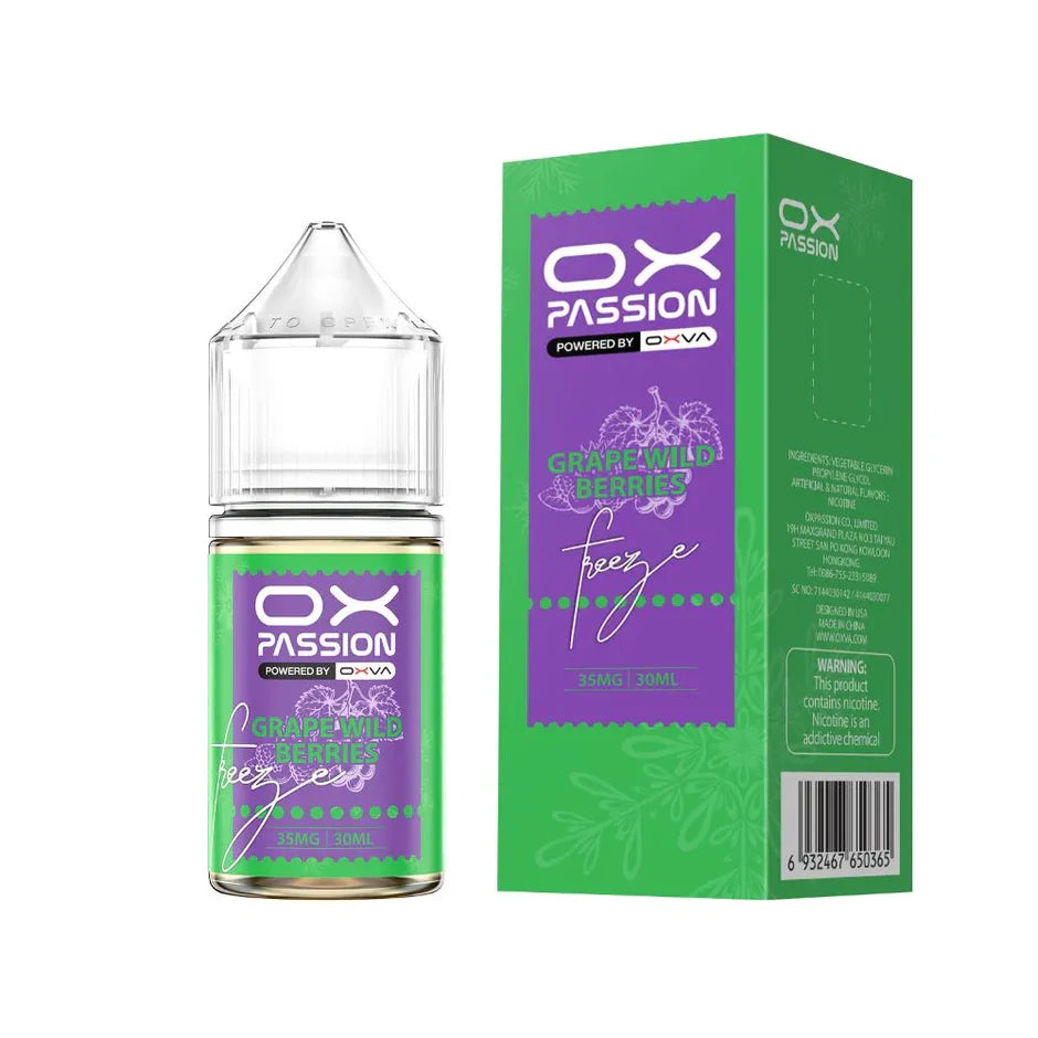 GRAPE WILD BERRIES ICE 30ML- OX PASSION SALT BY OXVA - MrVapora.pk