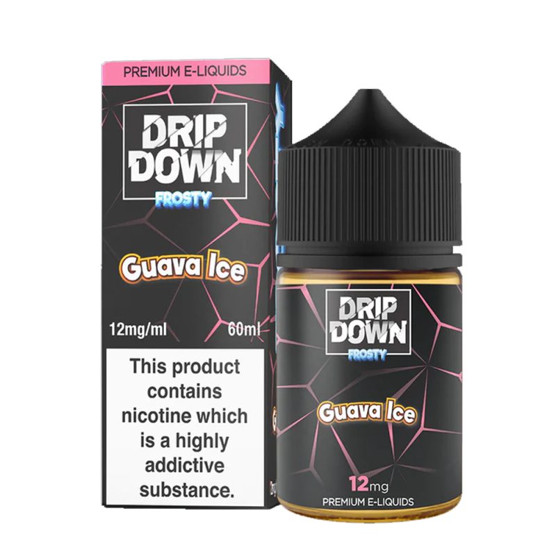 GUAVA ICE 60ML -DRIP DOWN FROSTY - MrVapora.pk