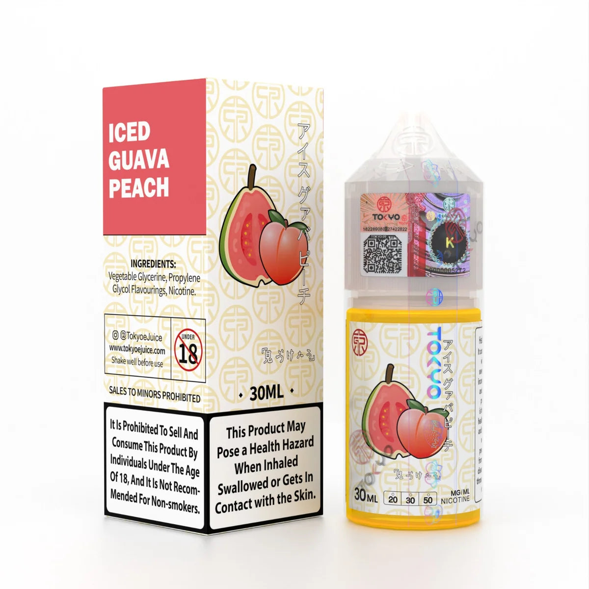 GUAVA PEACH- TOKYO CLASSIC SERIES - MrVapora.pk