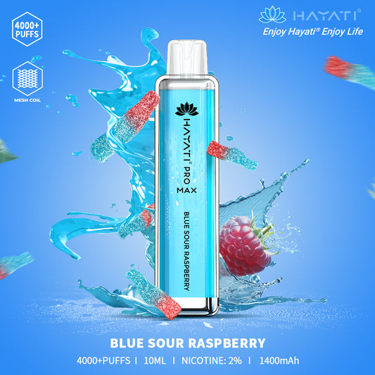 HAYATI PRO MAX 4000 PUFFS AT BEST PRICE - MrVapora.pk