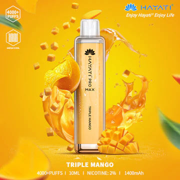 HAYATI PRO MAX 4000 PUFFS AT BEST PRICE - MrVapora.pk