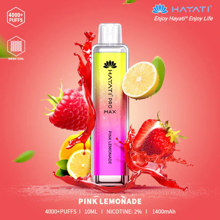 HAYATI PRO MAX 4000 PUFFS AT BEST PRICE - MrVapora.pk