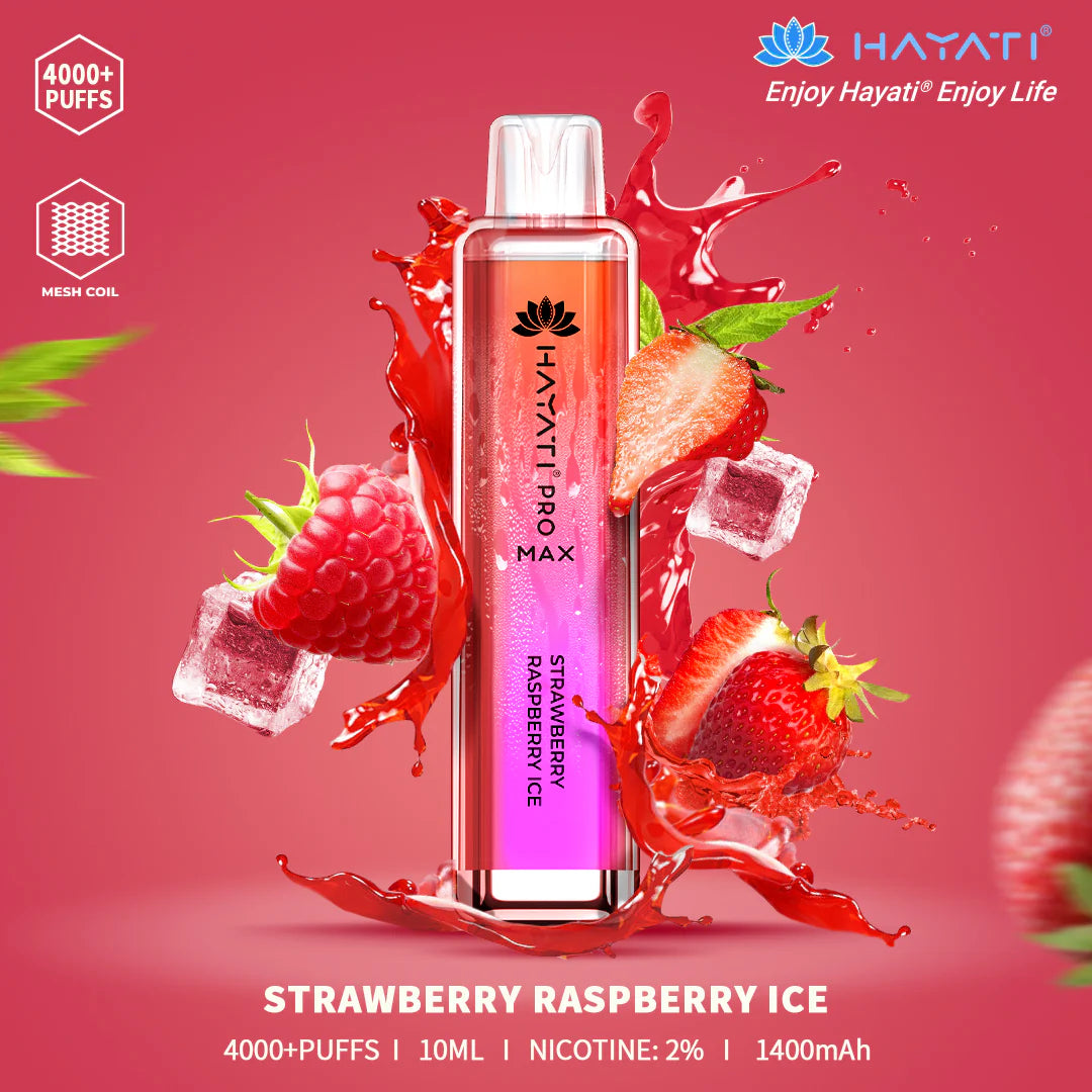 HAYATI PRO MAX 4000 PUFFS AT BEST PRICE - MrVapora.pk