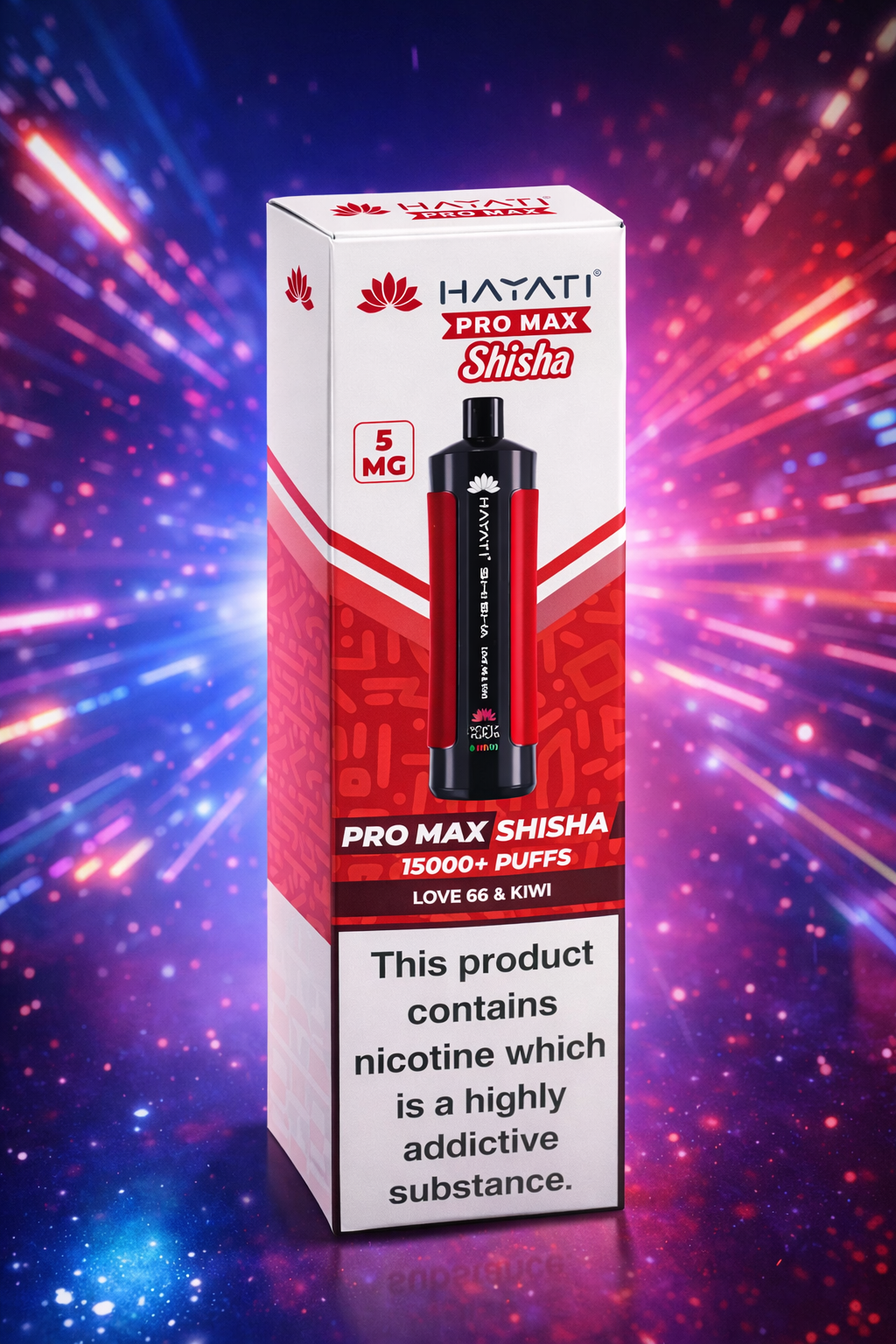 HAYATI PRO MAX SHISHA 15000 PUFFS - MrVapora.pk
