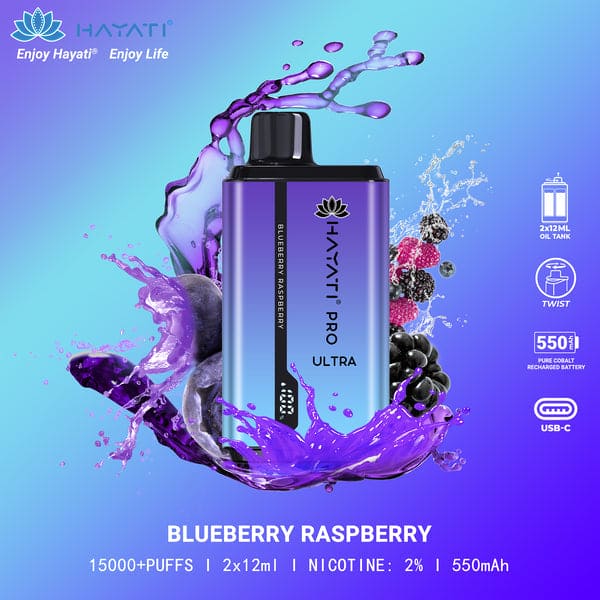 HAYATI PRO ULTRA 15000 PUFFS - MrVapora.pk