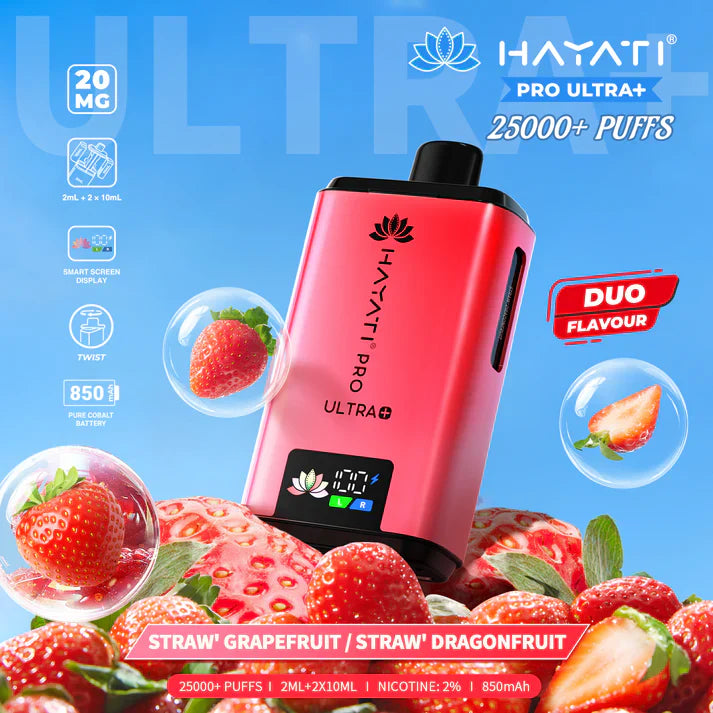 HAYATI PRO ULTRA+ 25000 Puffs - MrVapora.pk