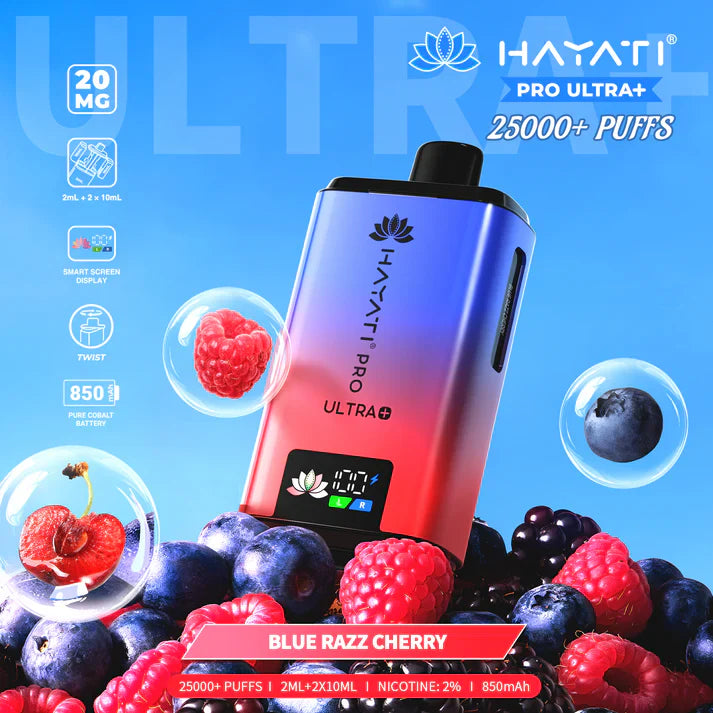 HAYATI PRO ULTRA+ 25000 Puffs - MrVapora.pk
