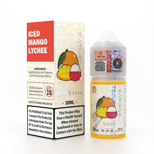 ICED MANGO LYCHEE 30ML- TOKYO CLASSIC SERIES - MrVapora.pk