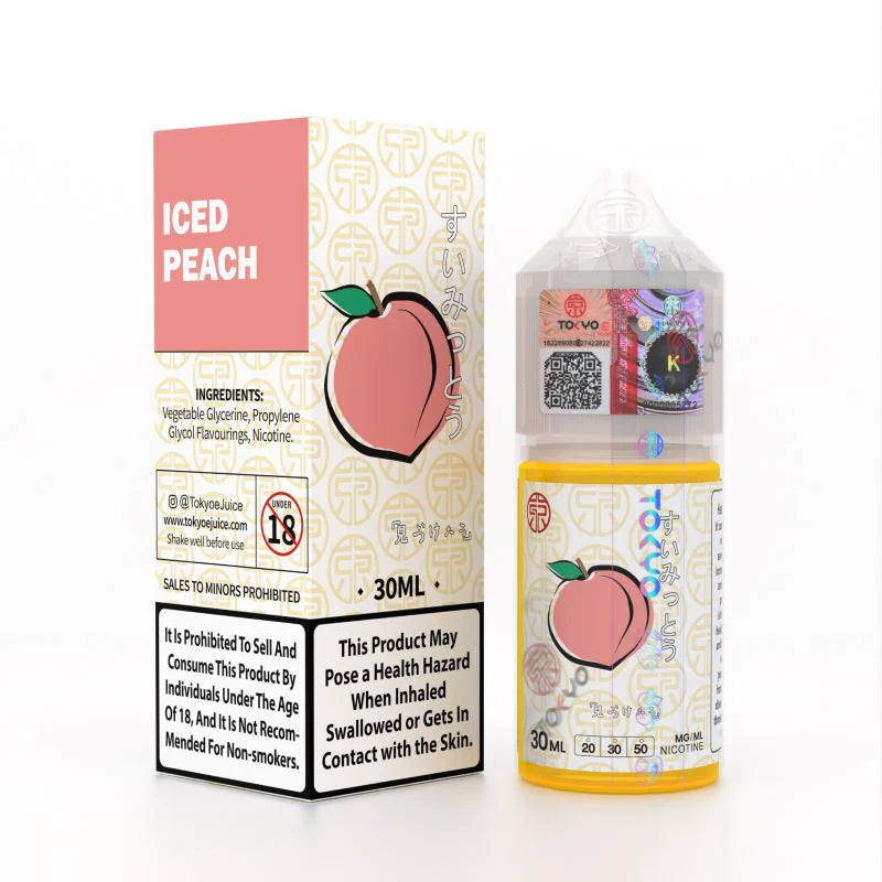 ICED PEACH 30ML-TOKYO CLASSIC SERIES - MrVapora.pk