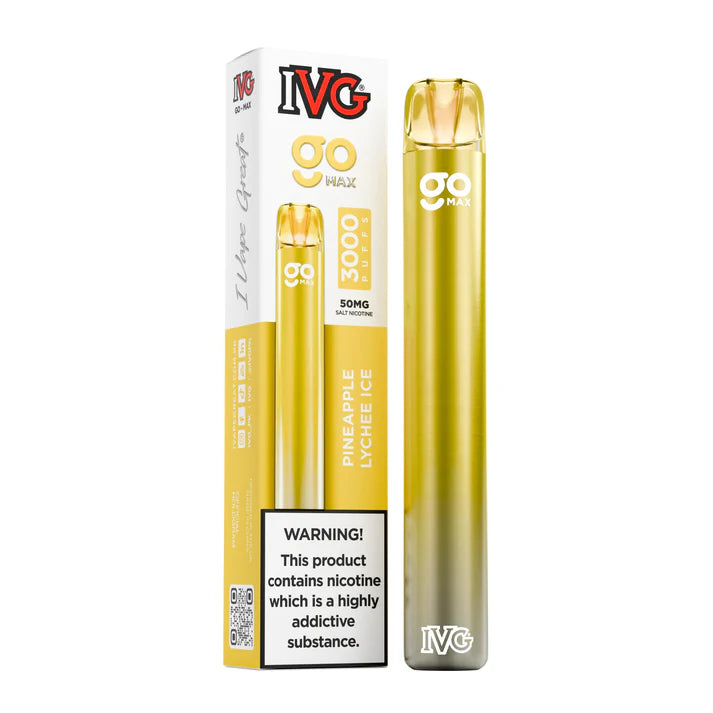 IVG GO MAX 3000 PUFFS 50MG - MrVapora.pk