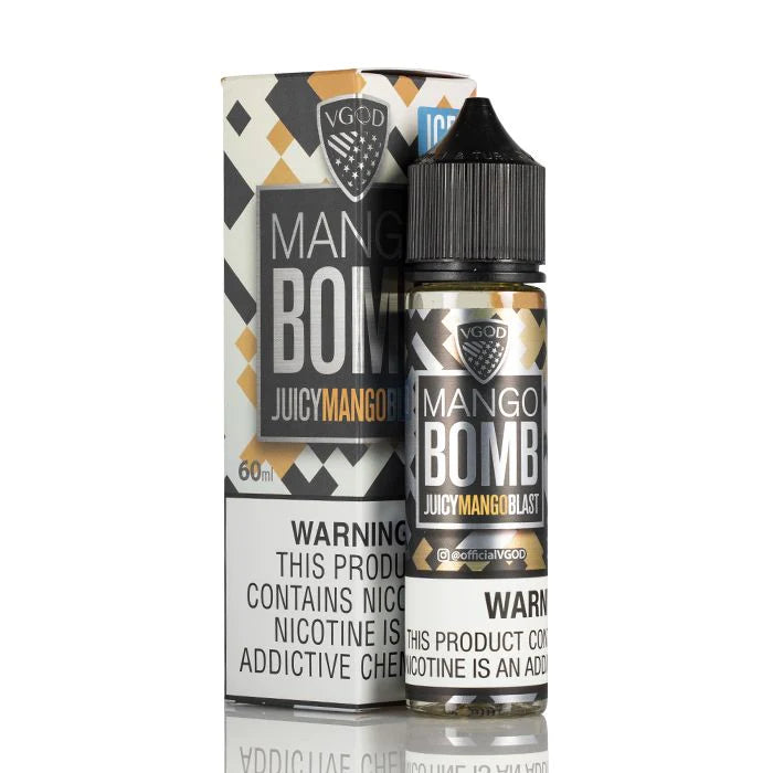 MANGO BOMB ICED 60ML - VGOD FREEBASE - MrVapora.pk