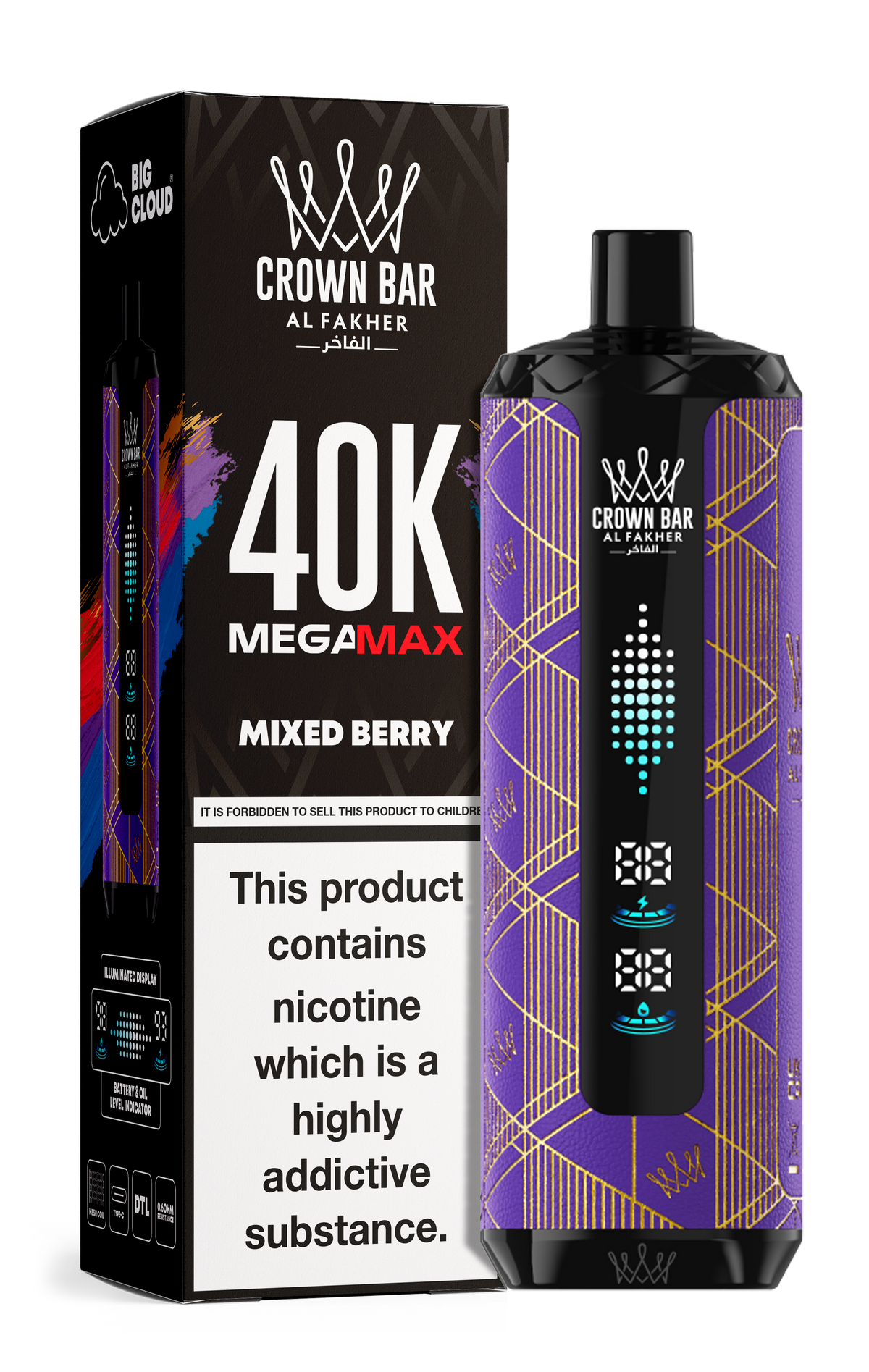 AL FAKHER MEGA MAX 40K CROWN BAR 6MG