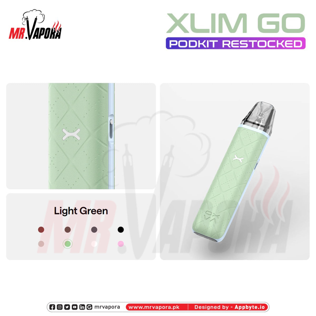 OXVA XLIM GO POD KIT 30W - MrVapora.pk