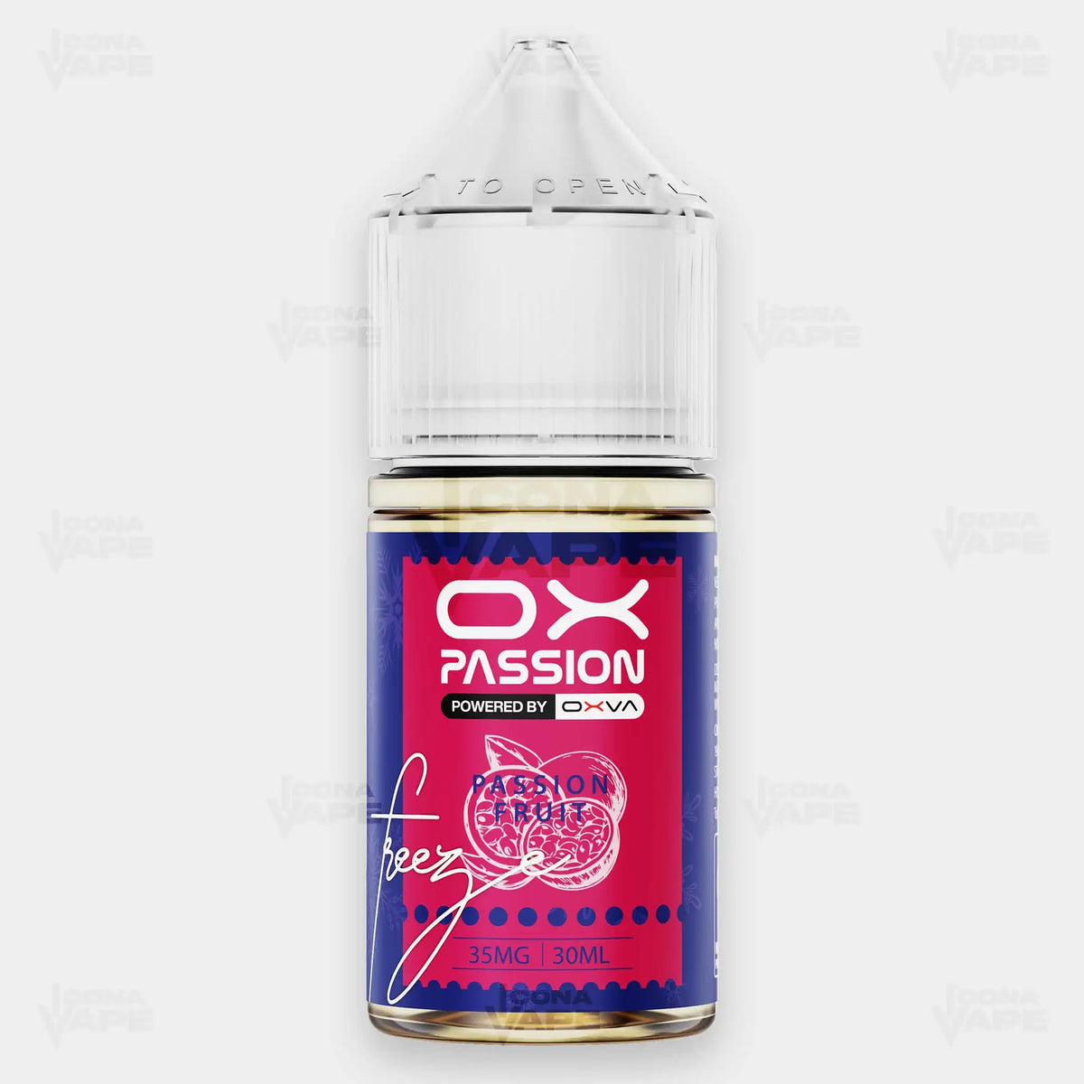 PASSION FRUIT ICE 30ML - OX PASSION SALT BY OXVA - MrVapora.pk