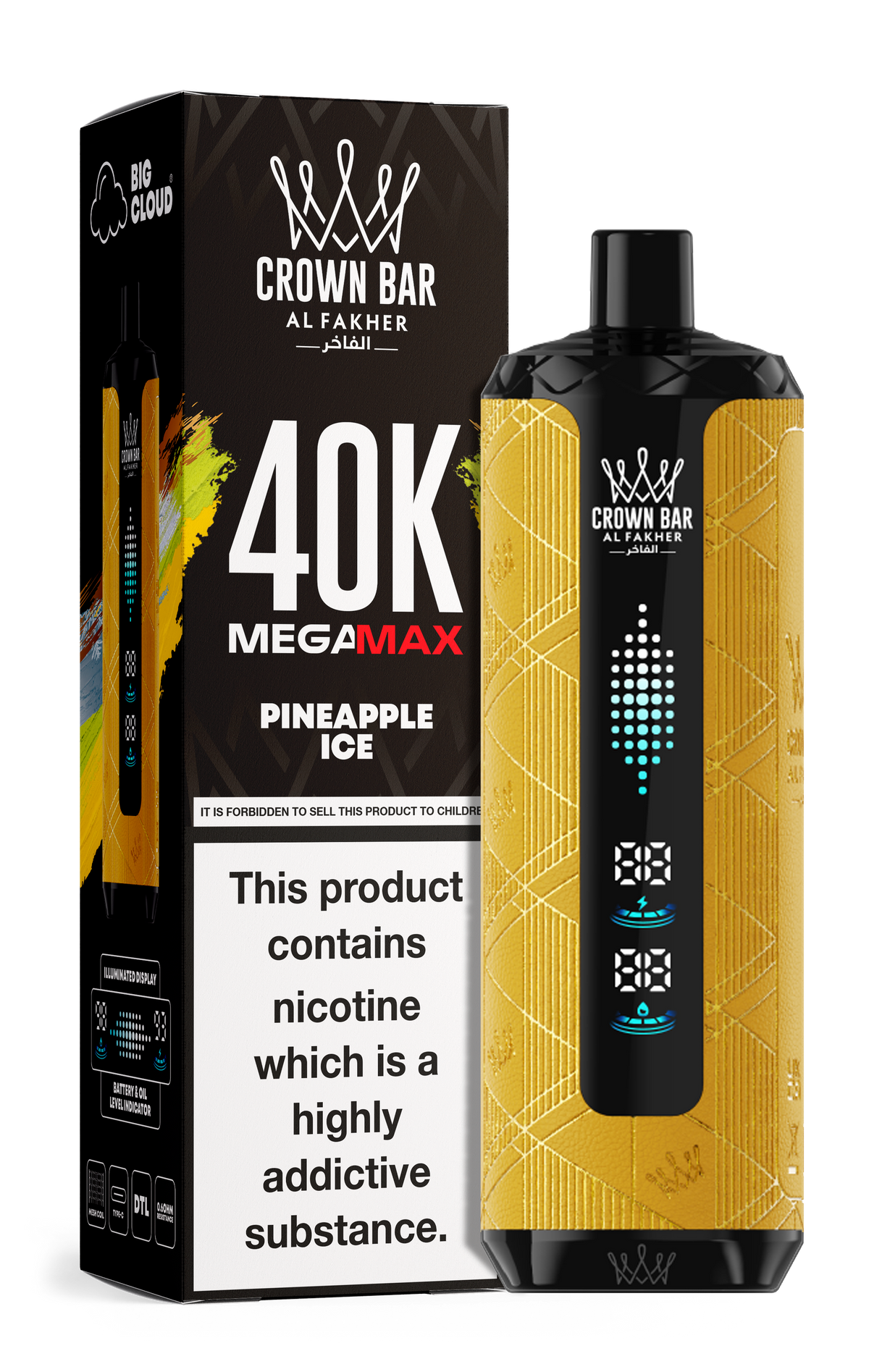 AL FAKHER MEGA MAX 40K CROWN BAR 6MG
