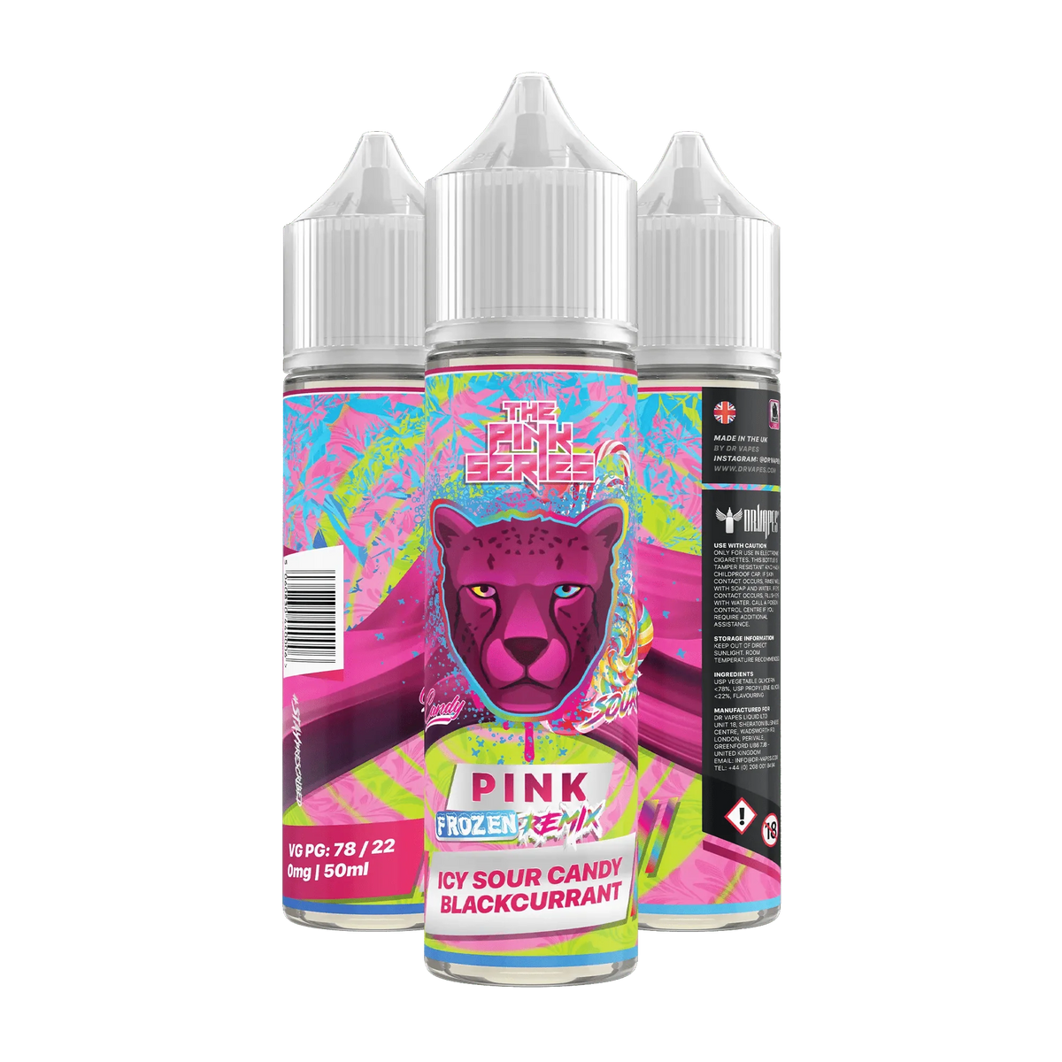 PINK FROZEN REMIX 12MG,18MG 60ML - DR VAPES FROZEN SERIES - MrVapora.pk