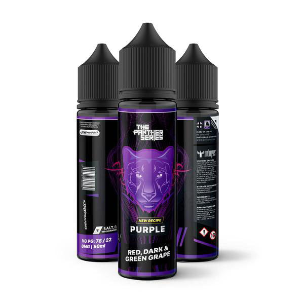 PURPLE PANTHER 6MG,12MG,18MG 60ML- DR VAPES PANTHER SERIES - MrVapora.pk