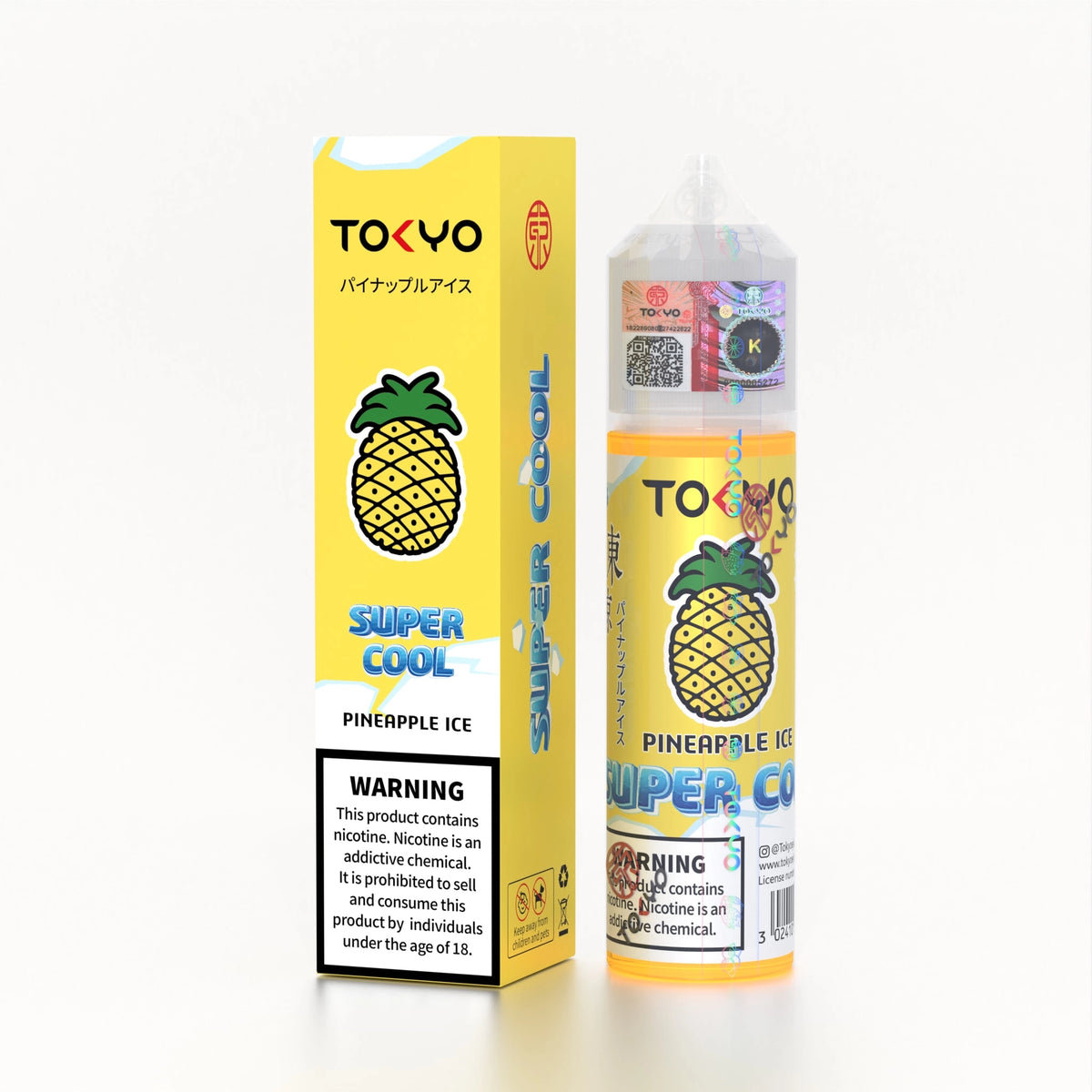 Tokyo Iced Pineapple 60ML – Super Cool - MrVapora.pk