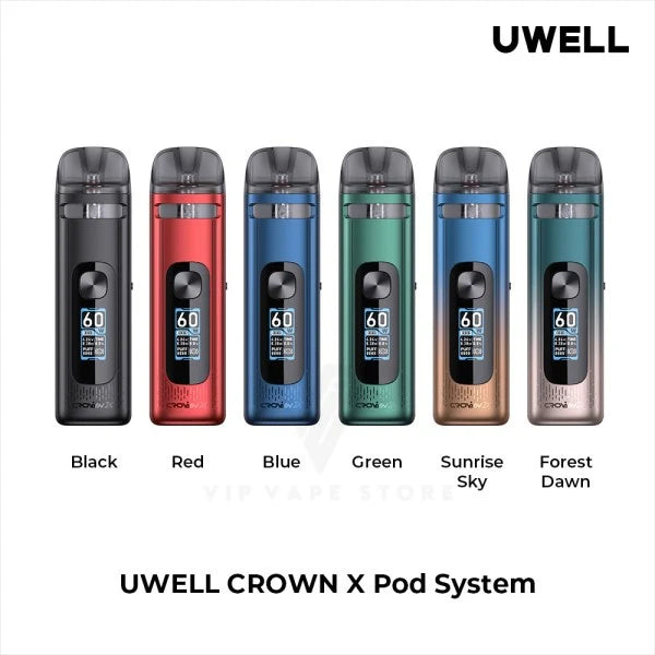UWELL CALIBURN CROWN X 60W POD SYSTEM - MrVapora.pk