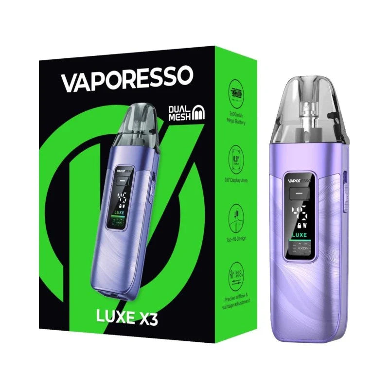 VAPORESSO LUXE X3 PODKIT 45 WATTS - MrVapora.pk
