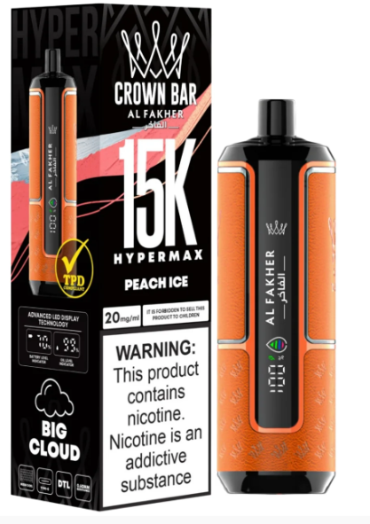 AL  FAKHER  CROWN  BAR  15K  HYPERMAX  DISPOSABLE - MrVapora.pk