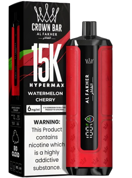 AL  FAKHER  CROWN  BAR  15K  HYPERMAX  DISPOSABLE - MrVapora.pk