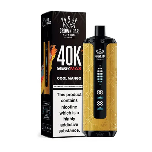 AL FAKHER MEGA MAX 40K CROWN BAR 6MG - MrVapora.pk