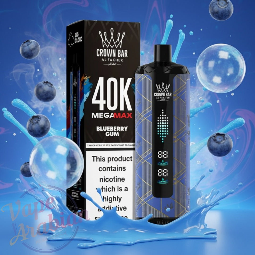 AL FAKHER MEGA MAX 40K CROWN BAR 6MG - MrVapora.pk