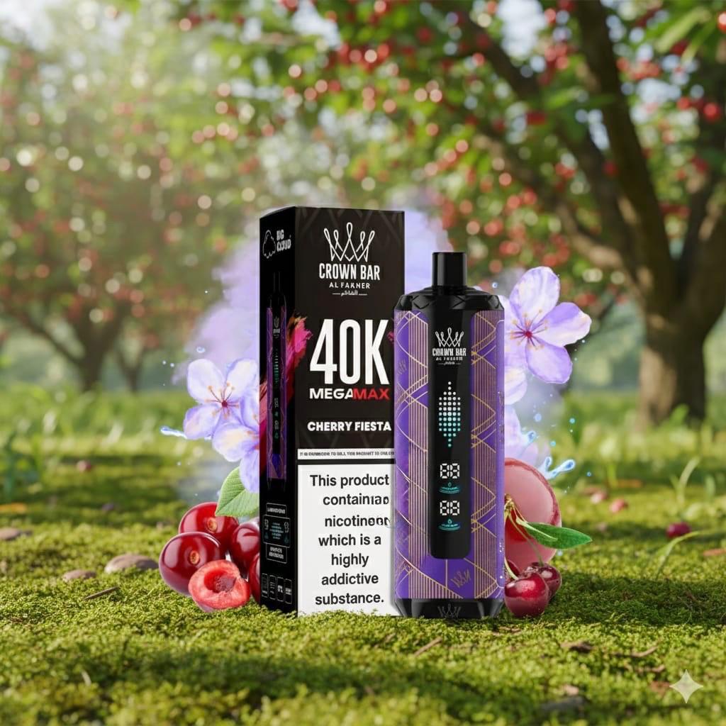 AL FAKHER MEGA MAX 40K CROWN BAR 6MG - MrVapora.pk