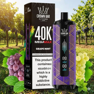 AL FAKHER MEGA MAX 40K CROWN BAR 6MG - MrVapora.pk