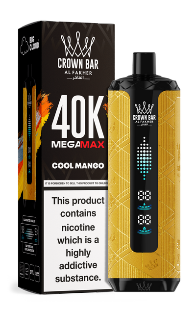 AL FAKHER MEGA MAX 40K CROWN BAR 6MG - MrVapora.pk