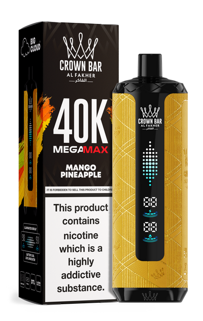 AL FAKHER MEGA MAX 40K CROWN BAR 6MG - MrVapora.pk
