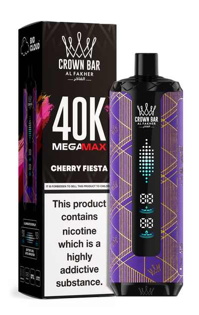 AL FAKHER MEGA MAX 40K CROWN BAR 6MG - MrVapora.pk