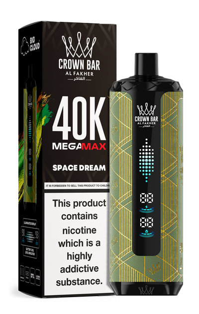 AL FAKHER MEGA MAX 40K CROWN BAR 6MG - MrVapora.pk