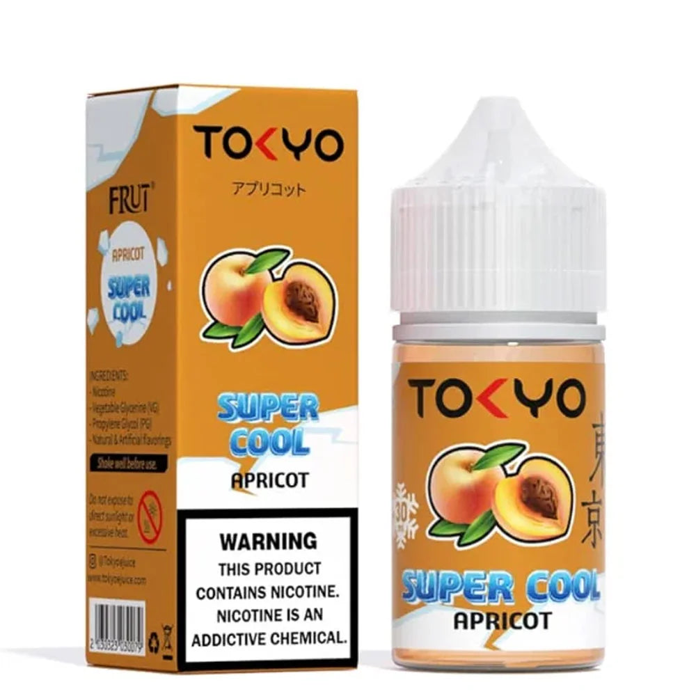 APRICOT ICE 30ML-TOKYO SUPER COOL - MrVapora.pk