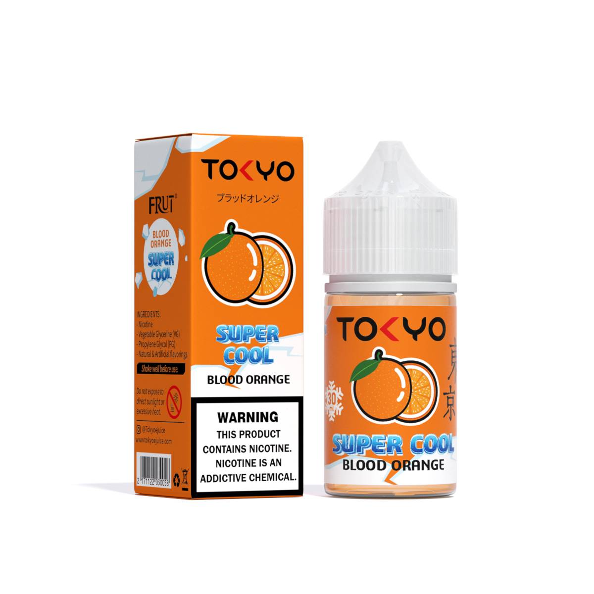 BLOOD ORANGE ICE 30ML- TOKYO SUPER COOL - MrVapora.pk