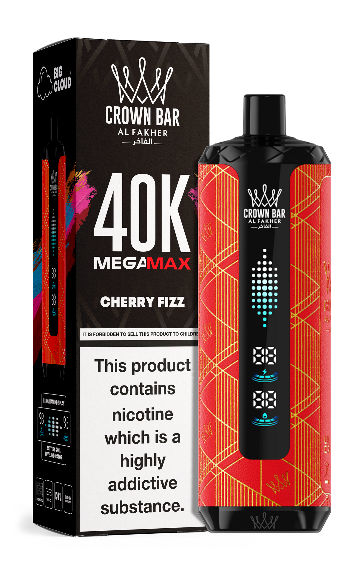 AL FAKHER MEGA MAX 40K CROWN BAR 6MG