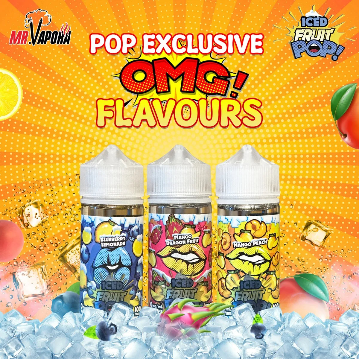 EXCLUSIVE  100ML - POPVAPORS - MrVapora.pk